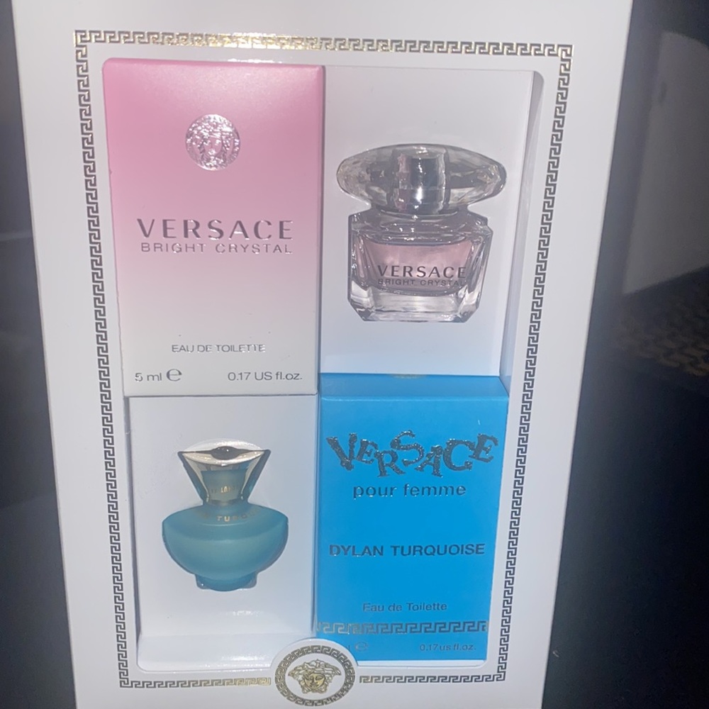 Versace perfumes miniatures collection 💕